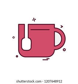 Tea icon design vector
