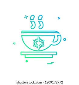 Tea icon design vector