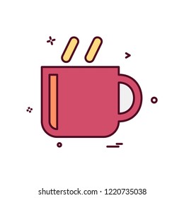 Tea icon design vector