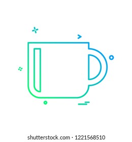 Tea icon design vector