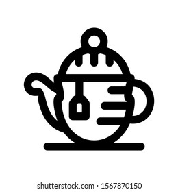 tea icon isolated sign symbol vector illustration - high quality black style vector icons
