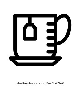 tea icon isolated sign symbol vector illustration - high quality black style vector icons
