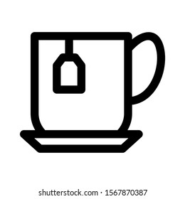 tea icon isolated sign symbol vector illustration - high quality black style vector icons
