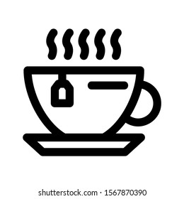 tea icon isolated sign symbol vector illustration - high quality black style vector icons
