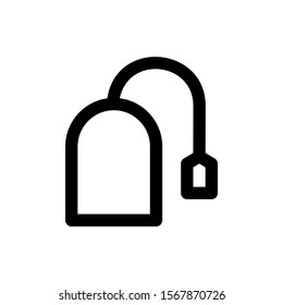 tea icon isolated sign symbol vector illustration - high quality black style vector icons
