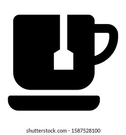 tea icon isolated sign symbol vector illustration - high quality black style vector icons
