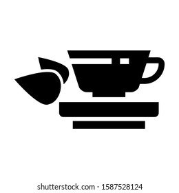 tea icon isolated sign symbol vector illustration - high quality black style vector icons
