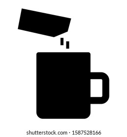 tea icon isolated sign symbol vector illustration - high quality black style vector icons

