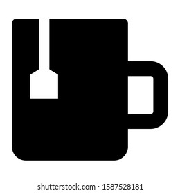 tea icon isolated sign symbol vector illustration - high quality black style vector icons
