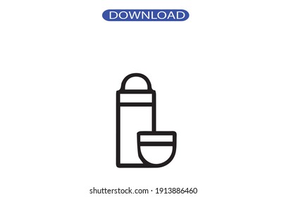 tea icon or logo isolated sign symbol vector illustration - high quality black style vector icons.