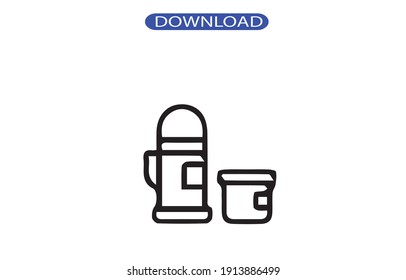 tea icon or logo isolated sign symbol vector illustration - high quality black style vector icons.