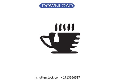 tea icon or logo isolated sign symbol vector illustration - high quality black style vector icons.