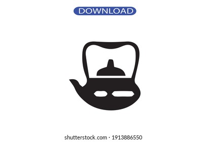 tea icon or logo isolated sign symbol vector illustration - high quality black style vector icons.