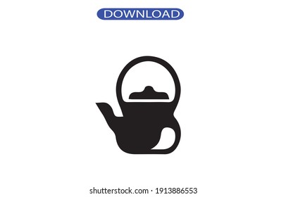 tea icon or logo isolated sign symbol vector illustration - high quality black style vector icons.