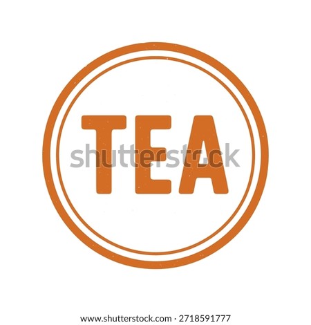 tea icon logo seal vector on white background
Vector stamp icon