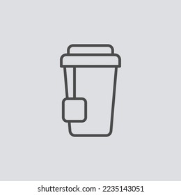 Tea icon sign vector,Symbol, logo illustration for web and mobile