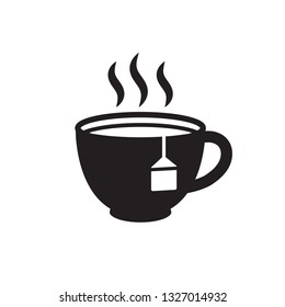 tea icon in trendy flat style 