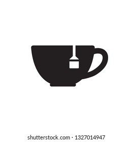 tea icon in trendy flat style 