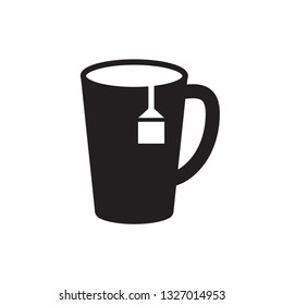 tea icon in trendy flat style 