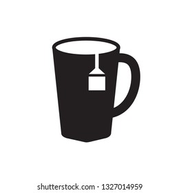 tea icon in trendy flat style 