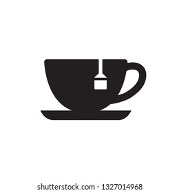tea icon in trendy flat style 