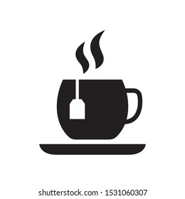 Tea icon in trendy flat style design. Vector graphic illustration. Suitable for website design, logo, app, template, and ui. EPS 10.