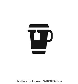 Tea icon vector. EPS 10 editable vector
