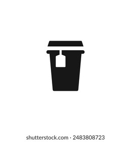 Tea icon vector. EPS 10 editable vector