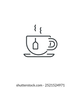 Tea icon, Tea vector illustration