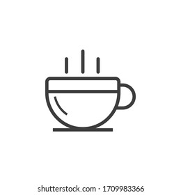 tea icon vector illustration flat 