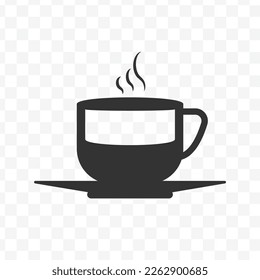Tea Icon vector illustration isolated on transparent background 