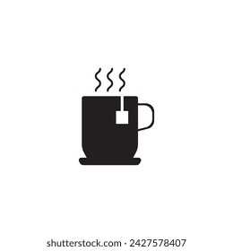 tea icon vector ilustration logo design