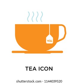 Tea icon vector isolated on white background for your web and mobile app design, Tea logo concept