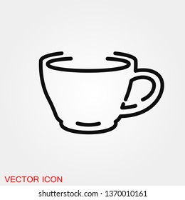 Tea icon vector sign symbol for design