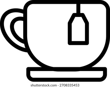 Icono de té para su proyecto