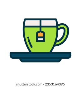 tea icon for your website, mobile, presentation, and logo design.
