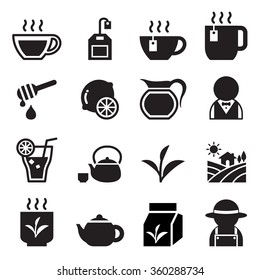 Tea icons