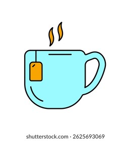tea icons  symbol vector elements for infographic web