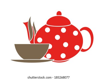 Tea Icons Vector Illustration