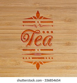 Tea illustration, vector