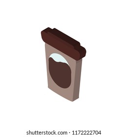 Tea isometric left top view 3D icon