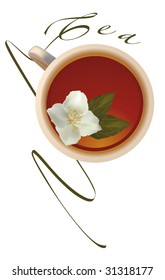 Tea with jasmin