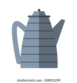 tea kettle beverage isolated icon vector illustration design