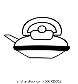 tea kettle beverage isolated icon vector illustration design