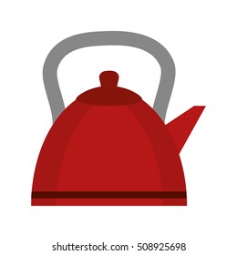 tea kettle beverage isolated icon vector illustration design