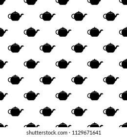 tea kettle icon in Pattern style