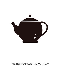 Tetera de té, tetera - icono de Vector