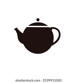 Tetera de té, tetera - icono de Vector