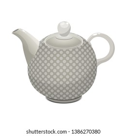 Tea kettle vector design illustration isolated on white background