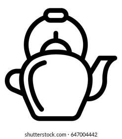Tea Kettle Vector Icon